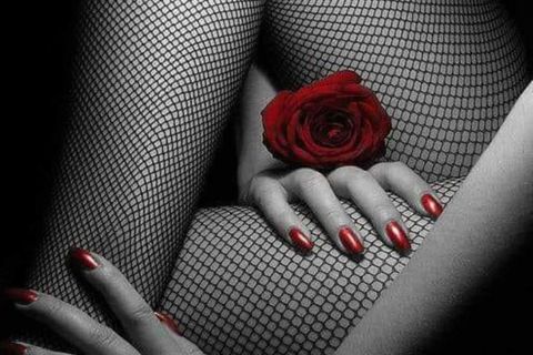 alone she was