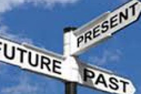 The present, the past and the future 