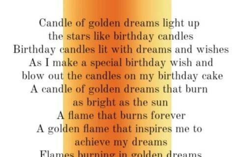 Candle of Golden Dreams 