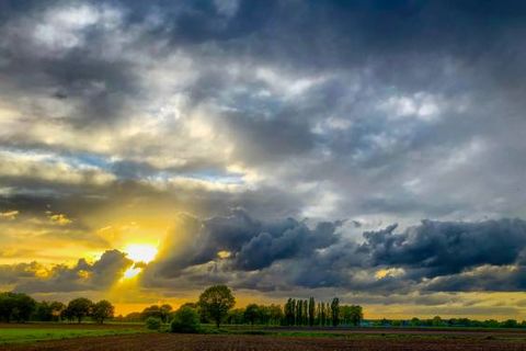 THE PARTING OF THE CLOUDS