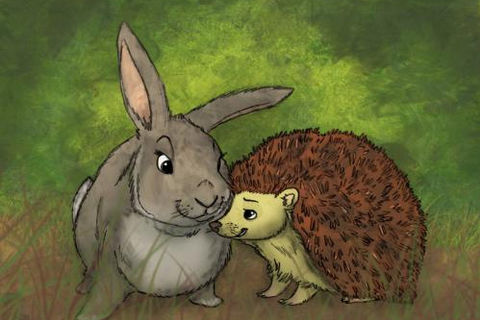 The tale of Louise Rabbit and Roland the Hedgehog