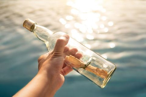NOTE IN A BOTTLE