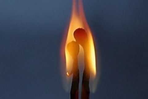 Passionate flame