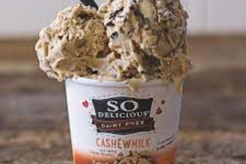 SO DELICIOUS salted caramel cluster made with cashew milk