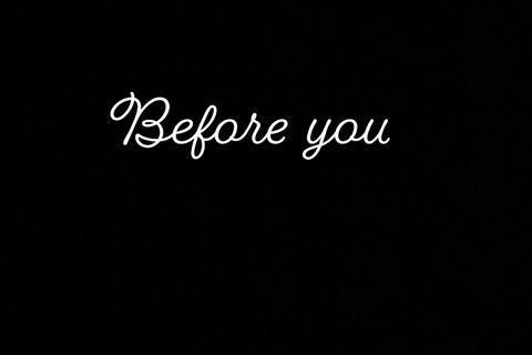 Before you 