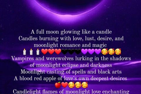 Candlelight Flames of Moonlight Love 