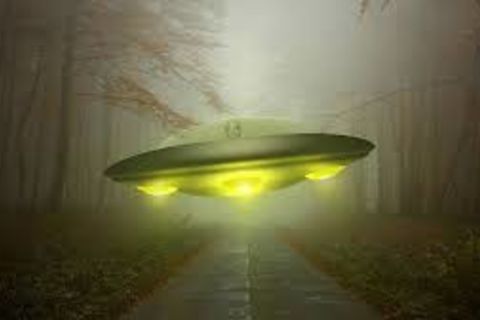 Unidentified flying object abducted yours truly,...