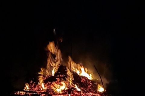 Twin hell-flame