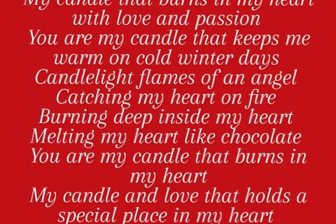 My Candle and Love 