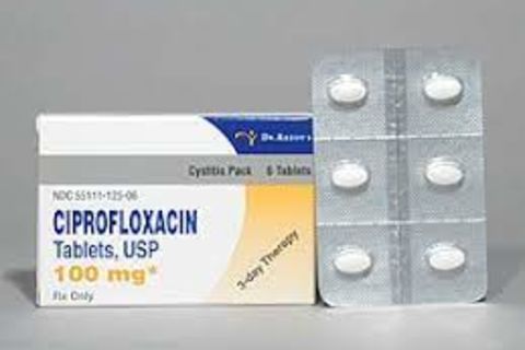 CIPROFLOXACIN HCL 500 MG remedied urinary tract infection