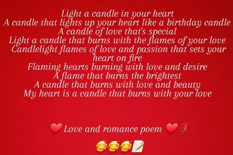 Light a Candle In Your Heart: Flames of Love