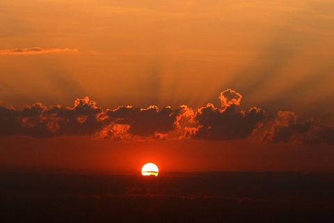 AT DAY BREAK