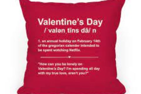 Valentines Day always found me quiver and bowed over