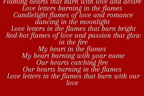 Love Letters In The Flames 