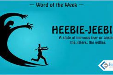 I got friggin heebie jeebies