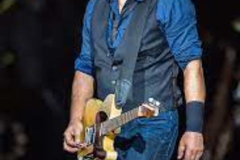 The boss aka Bruce Springsteen and the E Street band