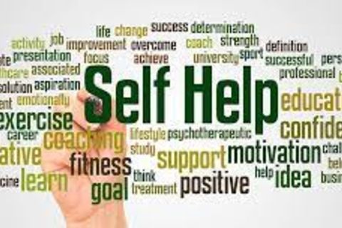 Self help addict needles unsuspecting reader