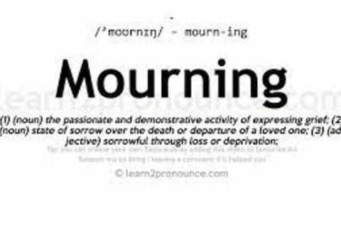 Beyond the mourning of bereavement