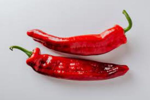 Red hot chili pepper poker face...