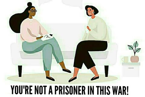 YOU'RE  NOT A PRISONER  OF THIS WAR