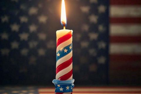 Birthday Candle of America  🎂🇺🇸