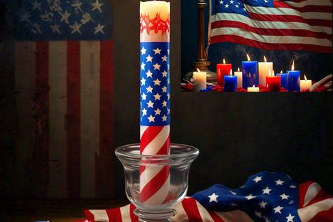 Stars and Birthday Candles of America 