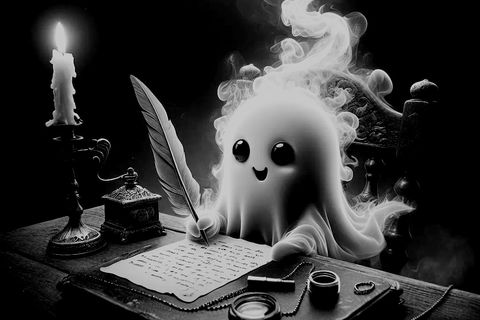 Candle of the Ghost Writer 🕯👻