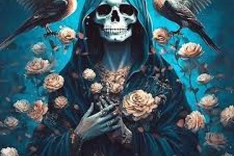 Santa Muerte's kiss