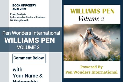 POETIC ANALYSIS BY WILLIAMSJI MAVELI 