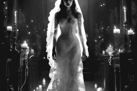 Candle Flames of the Ghost Bride 