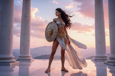 The Warrior Goddess - Power and Sensuality