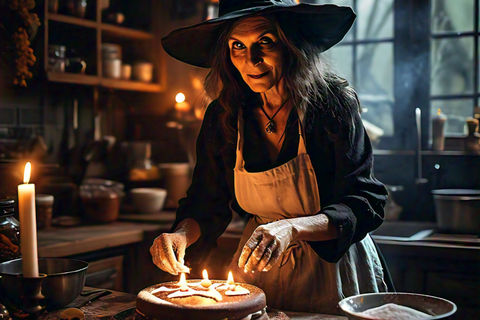 Witch Coven: Chocolate Birthday Cake 