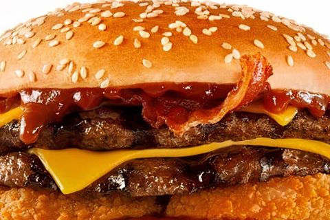 Carl's Jr. Double Western Bacon Cheeseburger 