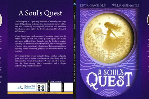 A SOUL'S QUEST - ANOTHER BOOK OF POETRY CO-PENNED BY DIVYA GRACE & WILLIAMSJI MAVELI 