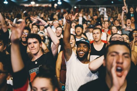 NOT EVERYONE,WATCHES THE STAGE