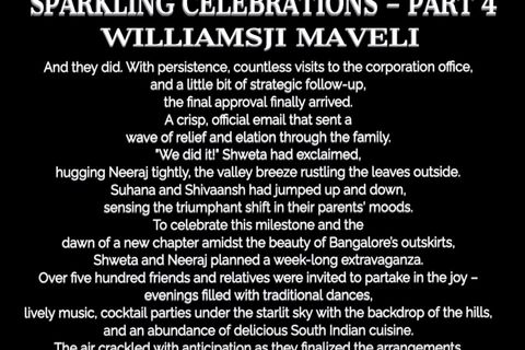 SPARKLING CELEBRATIONS - PART 4 