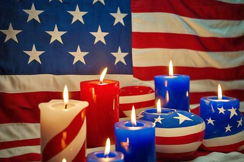 Memorial Day Candles
