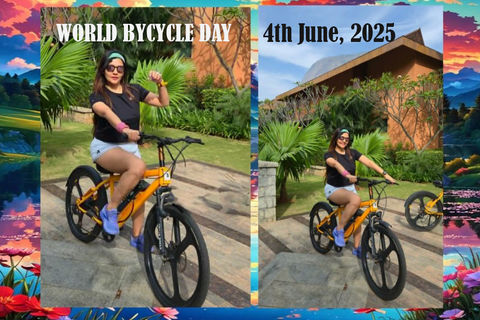 HAPPY WORLD BYCYCLE DAY - A POEM BY WILLIAMSJI MAVELI 