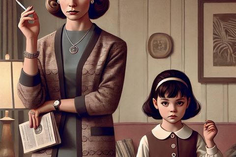A Narcissistic mother .The letter to me the child 