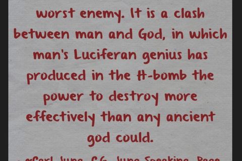Man's worst enemy