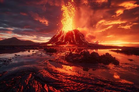 Volcanoes and Fire