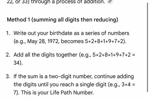Life Number 