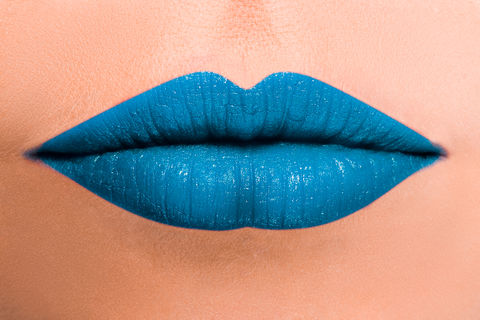 Blue lips
