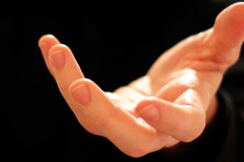 A reaching hand