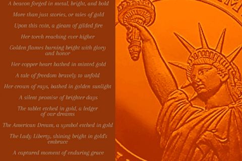 Statue of Liberty Gold Coin 