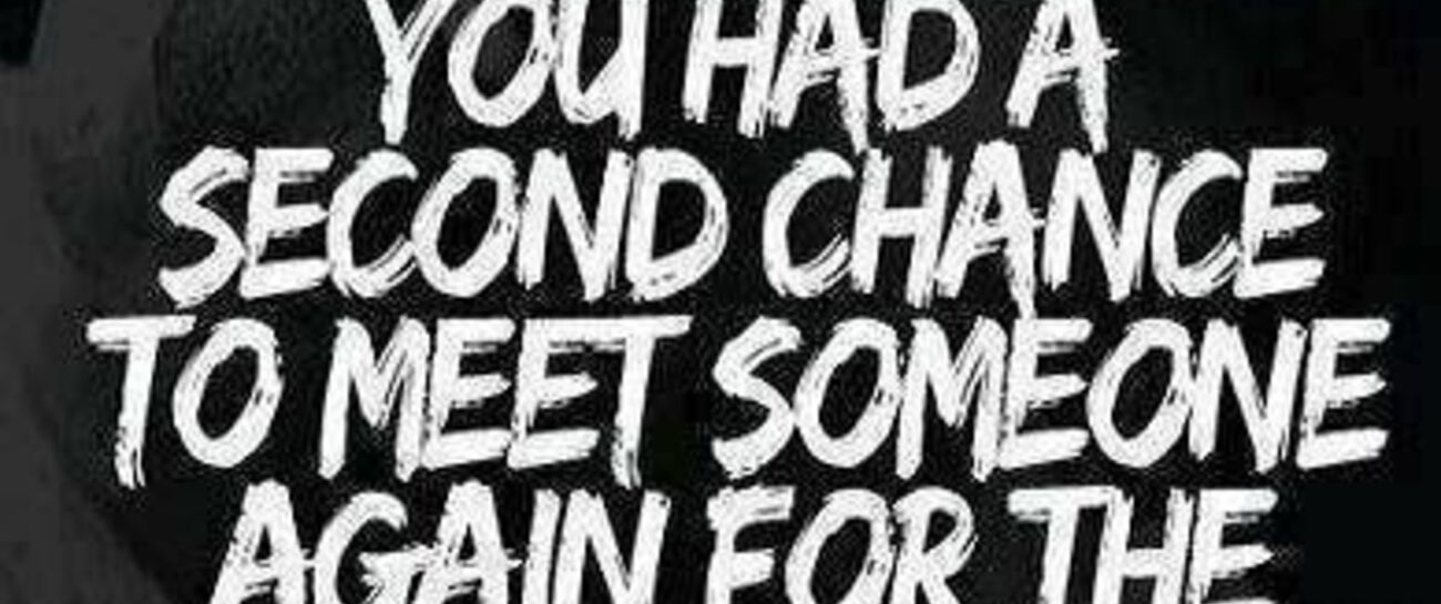 Second chance Second chance