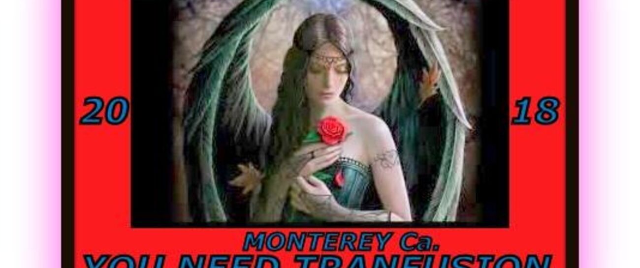 Cold Dark Back Winged Messenger from HELL!!! You need a Transfusion (Poetry)