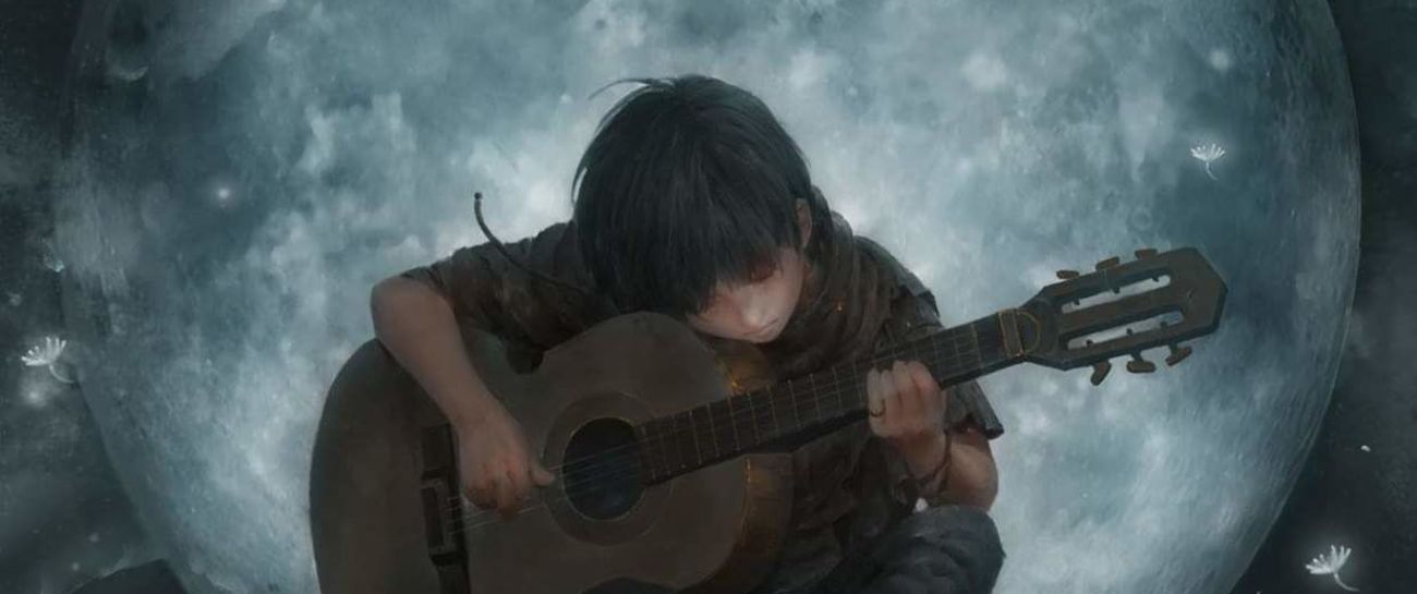 I sing into the night...