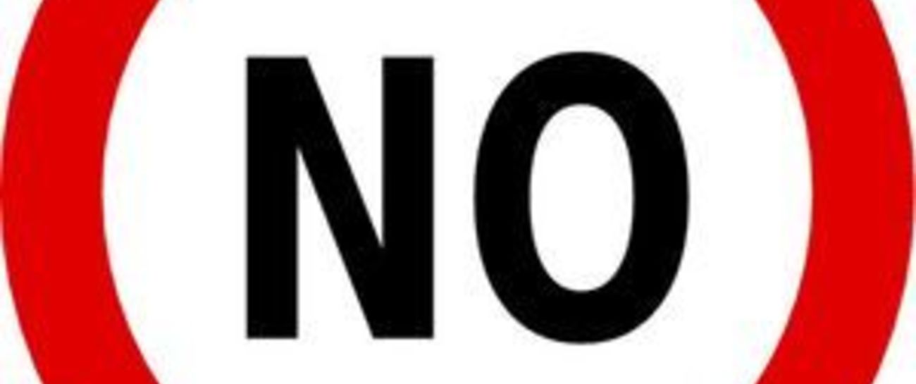 SAYING NO