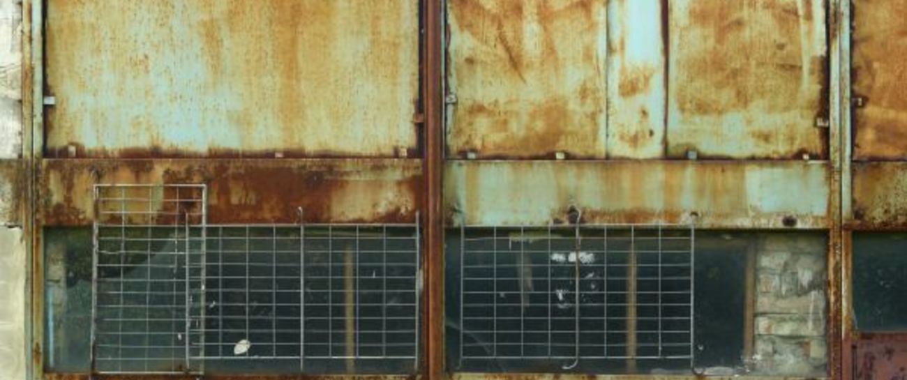 Rust On Window Pane